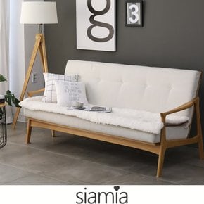 siamia 체드 양털극세사 한겨울 쇼파패드 3인65X180 3color