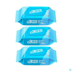 스카트 일회용 물걸레 청소포 베이직 표준형 30p X3