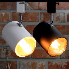 LED 레일조명 자유봉 원통 1등 카페 매장조명