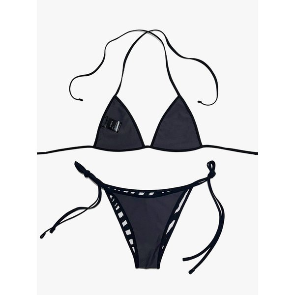 Zoe triangle bikini - wild stripes [classic]
