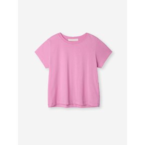 basic crop t-shirt_pink