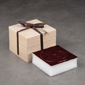 오동나무 스티로폼 박스 500g 낮은 단지용 포장 상자