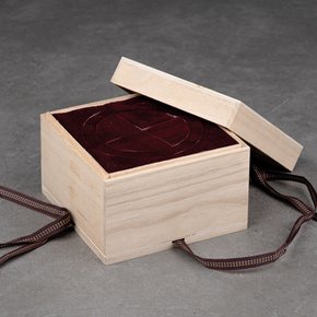 오동나무 스티로폼 박스 500g 낮은 단지용 포장 상자