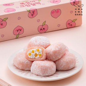 [화과방] 사랑스런딸기찰떡+설레는복숭아크림찰떡 (40gx8개입) 2박...