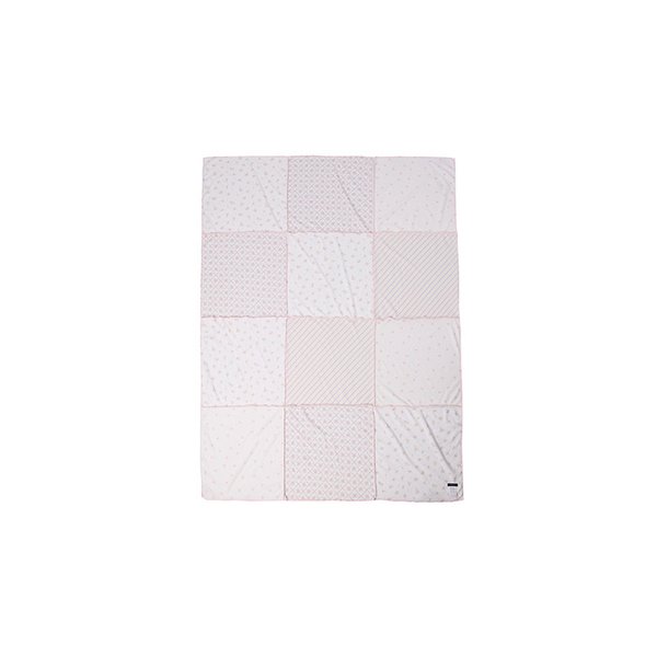 Patchwork towel blanket_ivory