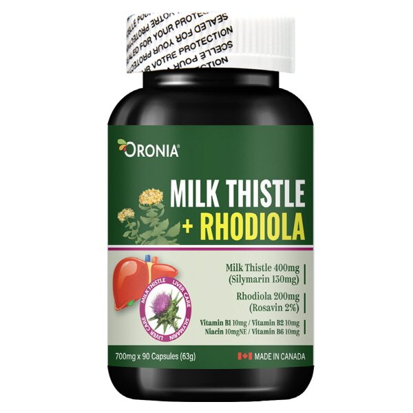 [오로니아] 밀크씨슬 플러스 로디올라 (700mgx90캡슐)