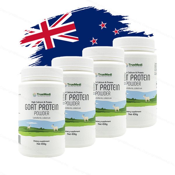 트루메디 뉴질랜드 산양 단백질 분말 456g x4통