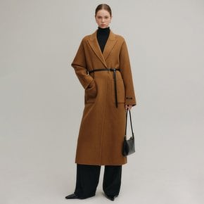 모간 핸드메이드 롱 코트_브라운 / MOGAN HANDMADE LONG COAT_BROWN