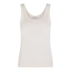 크림 코튼 탑 TS0001LJ1016WH048