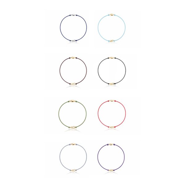 FRIENDSHIP BRACELET (8COLORS) (SILVER, GOLD)