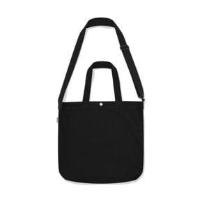 SP PEACE LOGO 2WAY ECO BAG-BLACK