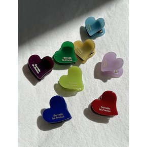 Love mini hair clip (8color)