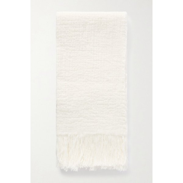 카스텔 프린지 크링클 리넨 스카프 46376663163002030