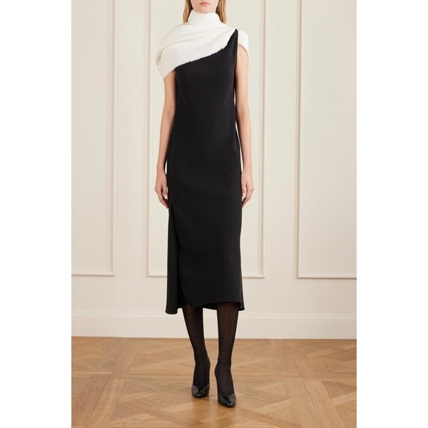 카스텔 프린지 크링클 리넨 스카프 46376663163002030