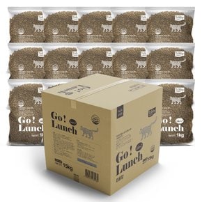 테비 고(Go)런치 고양이사료 15kg