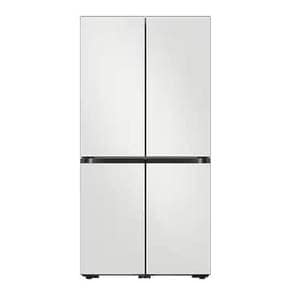 [O] 삼성 비스포크 냉장고 4도어 869L 코타화이트 RF85DB91F101