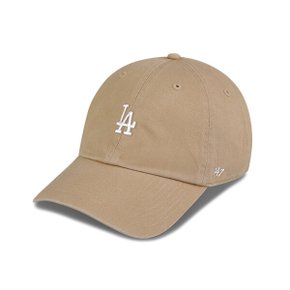 47브랜드 LA 다저스 스몰 로고 MLB 엠엘비 볼캡 야구 모자 카키 B-BSRNR12GWS-KHA