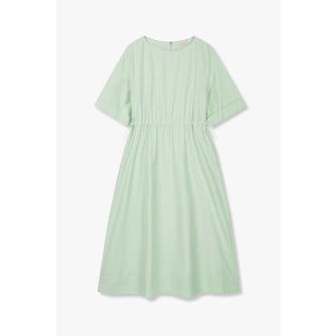 일라일 IA4423731034(OUTLET EXCLUSIVE Round Neck Shirring Dress)