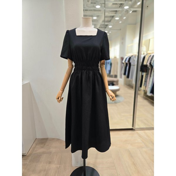 [부산점] 스퀘어넥 스모킹 원피스(PR2WO00902)