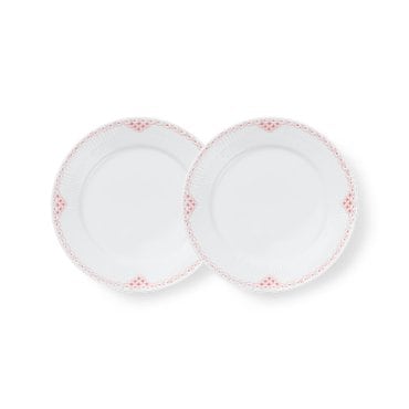 로얄코펜하겐 [SSG단독/기간한정] 코랄 레이스 플레이트 22cm 2개_2531622_2
