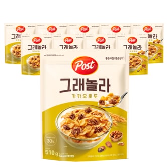 동서 포스트 그래놀라 카카오호두510g x 10개