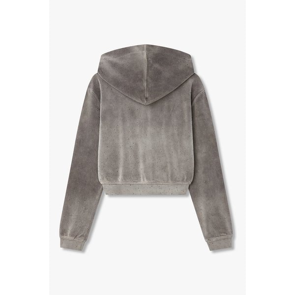 올오버 핫픽스 벨루어 후드 집업 3616101111000