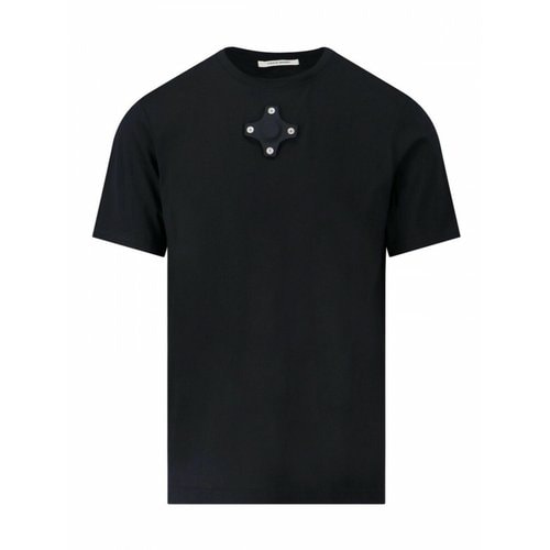 남성 티셔츠 블랙 패치 CGSS23CJETSS13BLACK /8