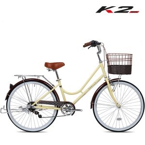 K2BIKE 2024 케이투바이크 클래식 여성용자전거 쉘리24인치 7단 조립별도