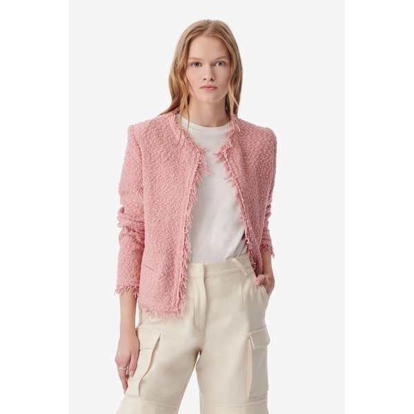 [여주점] [이로] 여성 SHAVANI 트위드 가디건 IOJAS25107PIX