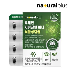 루테인지아잔틴 미니 식물성캡슐 90캡슐 4박스(12개월분) / 눈건강