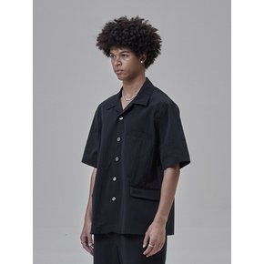 Blazer Half Shirt_Black