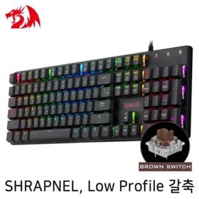 Low Profile RGB 게이밍 갈축 키보드