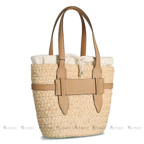 [부산점] 로고 BAG51959 Natural Caramel 헬렌카민스키 리파리 미듐 토트백 숄더백
