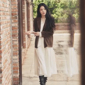 [25 F/W] 네크 타이 플레어 원피스 ITP9WOP710