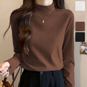 피어핏 폴라 기모 티셔츠