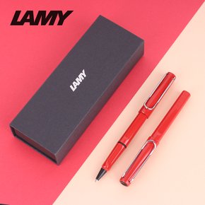 LAMY 라미  사파리 수성펜 레드 무료각인