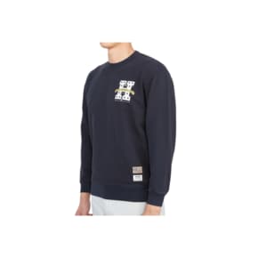 아이비 HVM 2C AC01 NAVY 남자 골프 긴팔 맨투맨 티셔츠