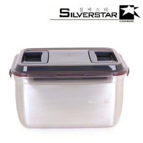 [BIZ][SILVERSTAR] 실버스타 모이 스텐레스 핸디형 김치통 투핸들2호/7.5L