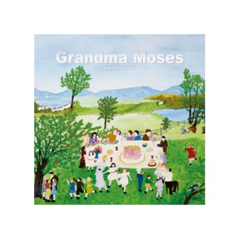 아티쉬 벽걸이캘린더 2025 Wall Calendar, 그랜마 모지스(Grandma Moses)