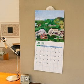 벽걸이캘린더 2025 Wall Calendar, 그랜마 모지스(Grandma Moses)