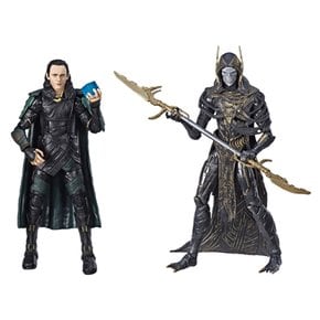 &  AVENGERS : INFINITY WAR 2019 Walmart EXCLUSIVE 6inch 2PACK LOKI & CORVUS [ ] 어벤져스