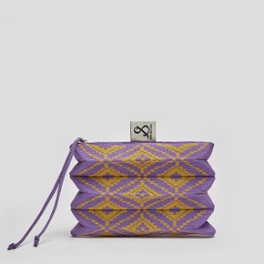 Lucky Pleats Pouch S Pattern Seed Mauve[정가: 49,800]
