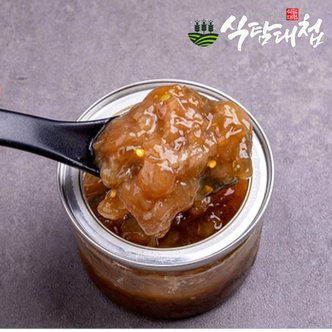 식탐대첩 국내산 연평도 꽃게살 간장무침 대용량 300g