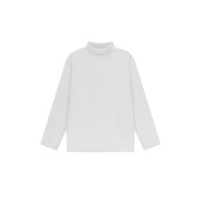 Turtleneck long sleeve t-shirt (ivory)