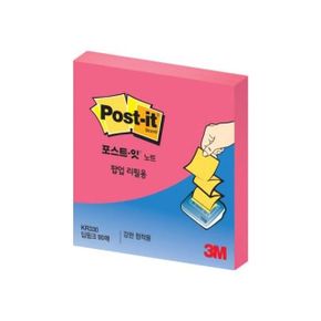 포스트잇 슈퍼스티키팝업리필 3M KR330SSN654 딥핑크 X ( 2매입 )