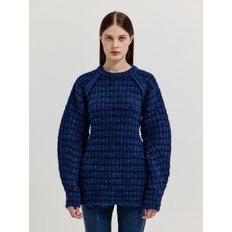 XAVE Open Back Knit Pullover - Navy