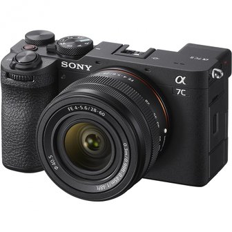  SONY : SEL2860) ILCE-7CM2L B (소니) 풀 사이즈 미러리스 일안 카메라 α7CII 줌 렌즈 키트