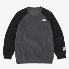 [부산점] 키즈 플리스 데일리 크루 세트 K`S FLEECE DAILY CREW SET (NT7TN50S)화이트