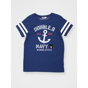 DB 마린 이중 슬럽사 티셔츠 16H205214-03(NAVY)