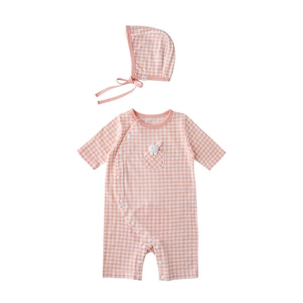 [여주점] [오프라벨 여주점] 밍크뮤 (OR) 체크루루SET우주복 (35370-041-09)